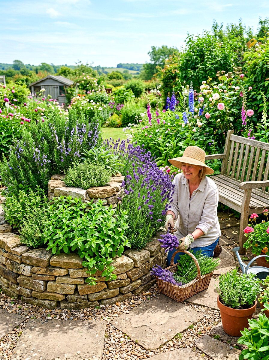 Herb Garden Harvest - 30 vegetable garden harvest ideas