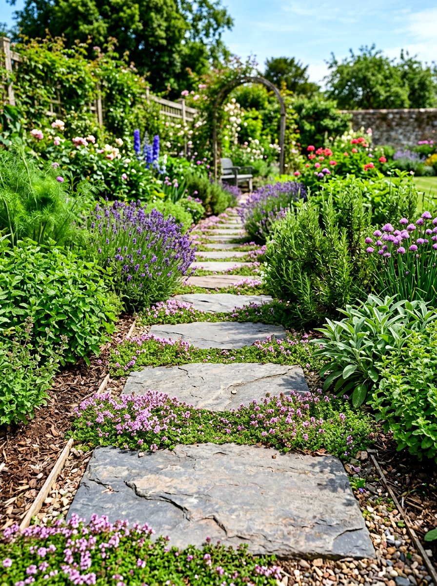 Herb Garden Pathway - 30 herb garden layout ideas