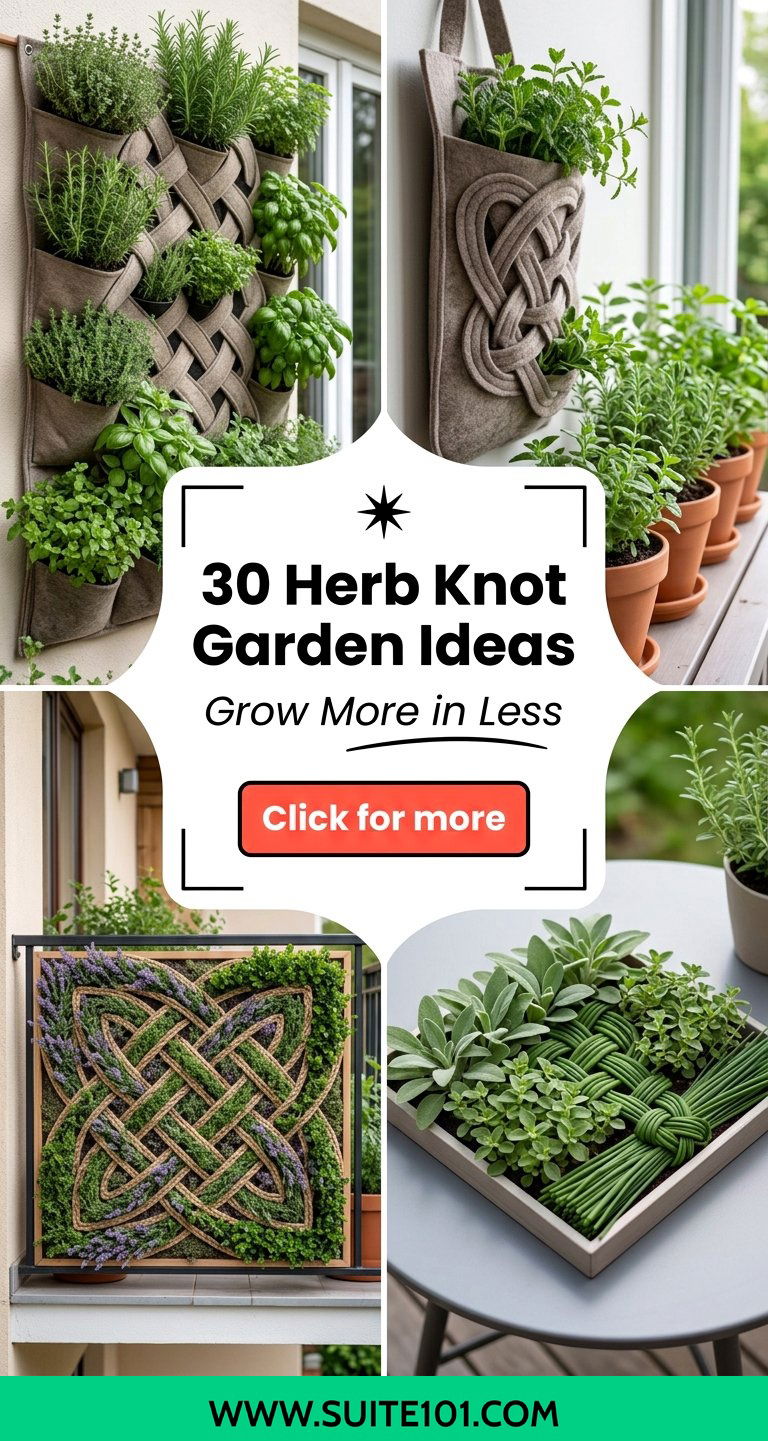 Herb Knot Garden Ideas 30 Creative Ways to Grow in Tight Spaces - Herb Knot Garden Ideas: 30 Creative Ways to Grow in Tight Spaces