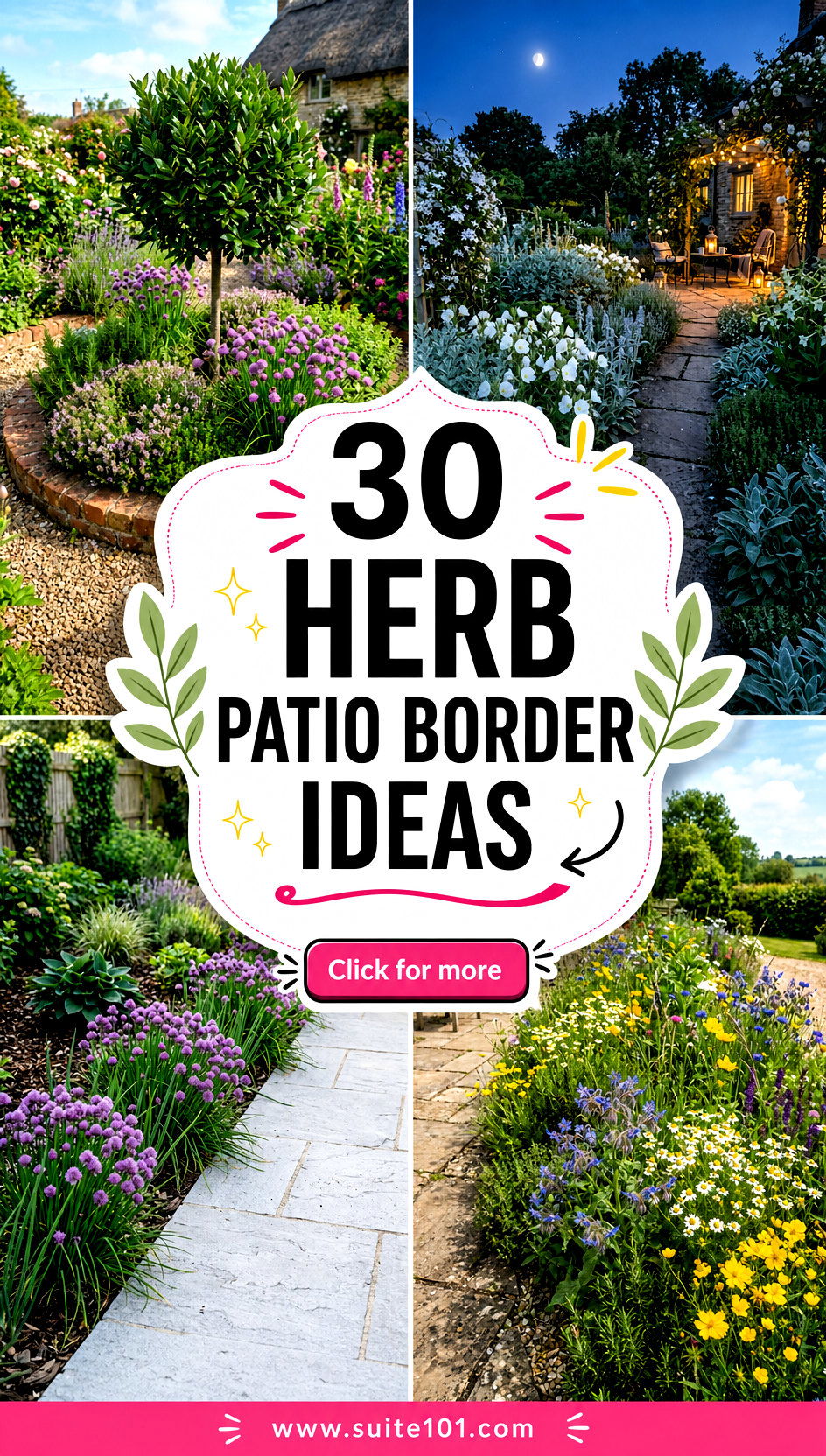 Herb Patio Border Ideas 30 Inspiring Edges for a Fresh Look - Herb Patio Border Ideas: 30 Inspiring Edges for a Fresh Look