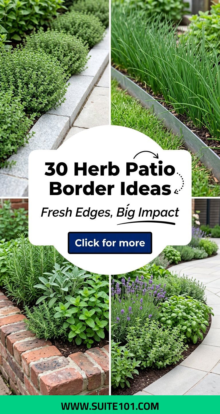 Herb Patio Border Ideas 30 Inspiring Edges for a Fresh Look - Herb Patio Border Ideas: 30 Inspiring Edges for a Fresh Look
