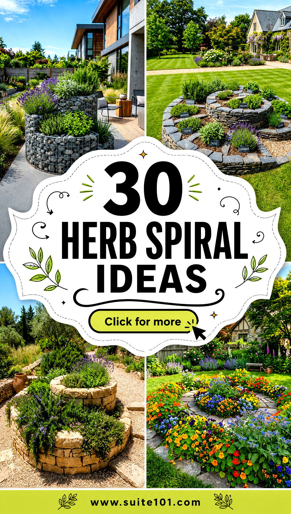 Herb Spiral Ideas 30 Stunning Designs for Compact Garden Winners - Herb Spiral Ideas: 30 Stunning Designs for Compact Garden Winners