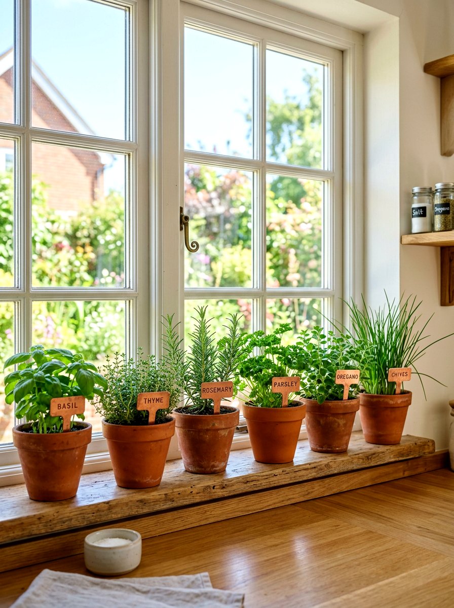 Herb garden labels - 30 label organization ideas