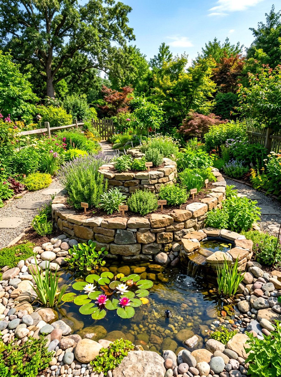 30 Raised Herb Spiral Ideas for Compact Garden Magic Now