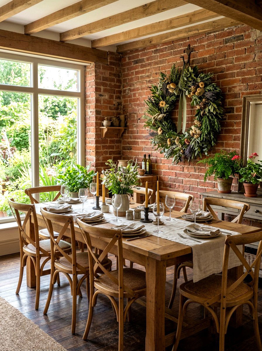 Herb wreath display - 30 wreath wall display ideas
