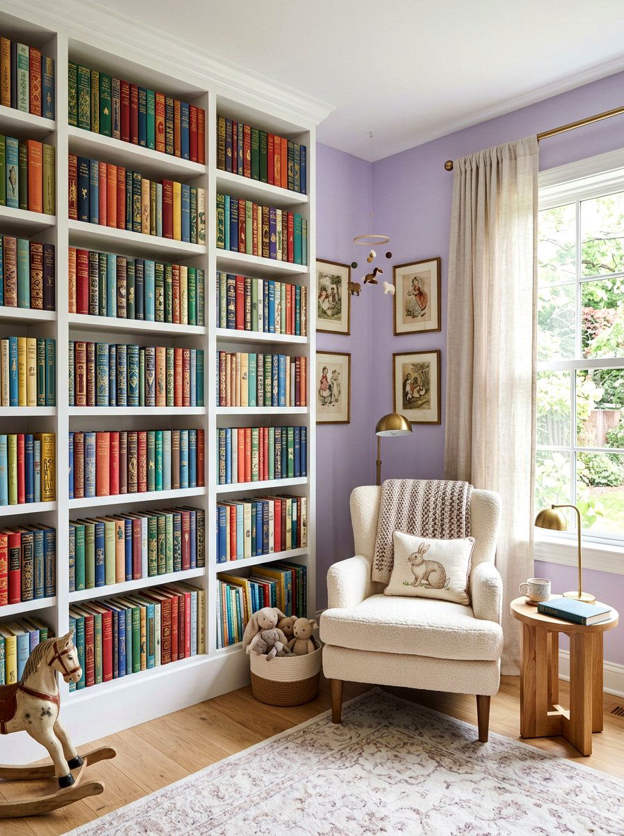 Heritage Book Collection - 30 soft heirloom nursery ideas