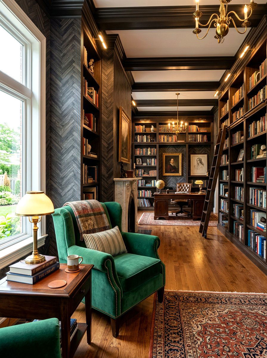Herringbone removable wallpaper - 30 rental safe wallpaper ideas