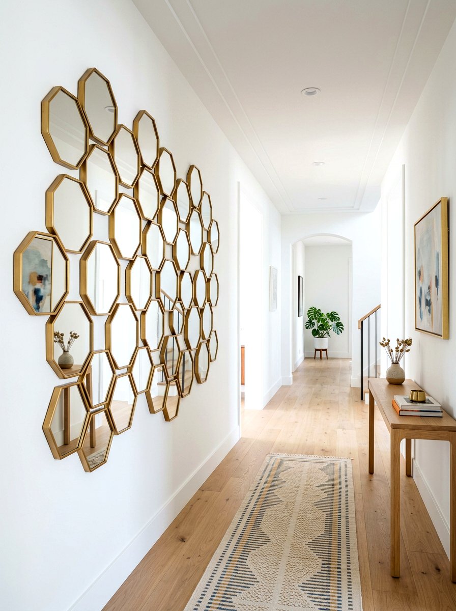 30 Antique Brass Mirror Decor Ideas for Warm Light and Glam