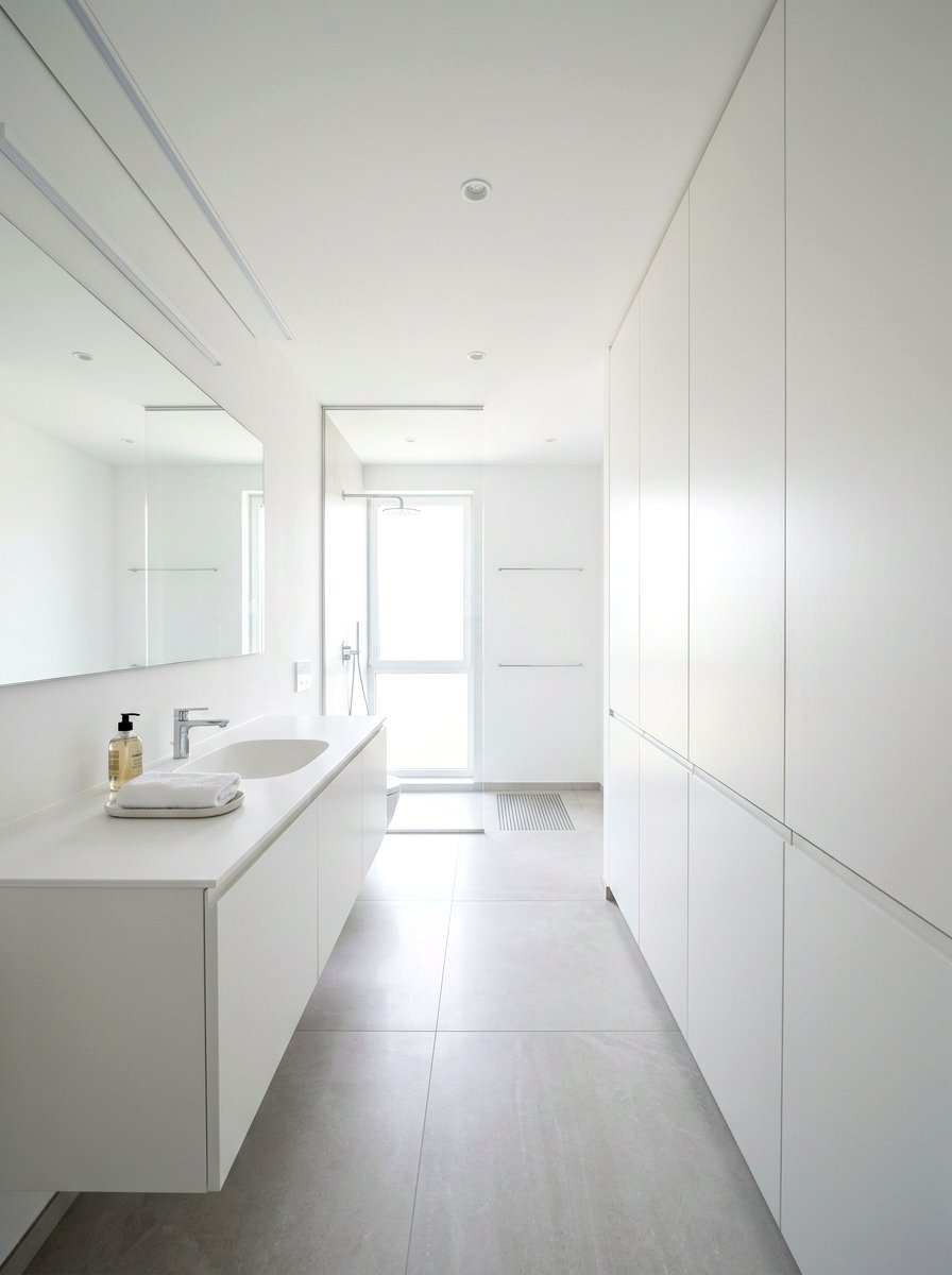 Hidden Bathroom Storage - 30 mini spa room ideas