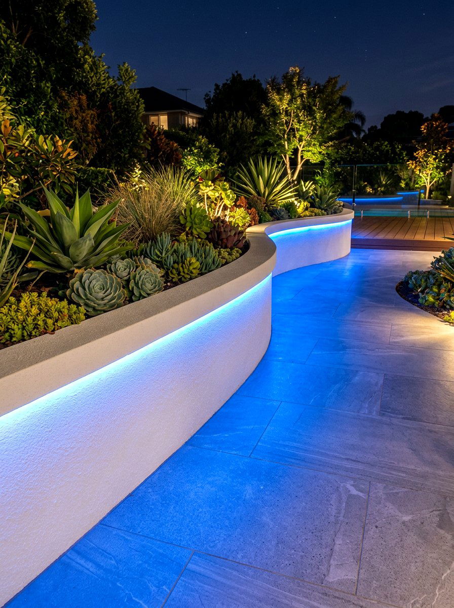 Hidden Cove Lighting - 30 backyard lighting ideas