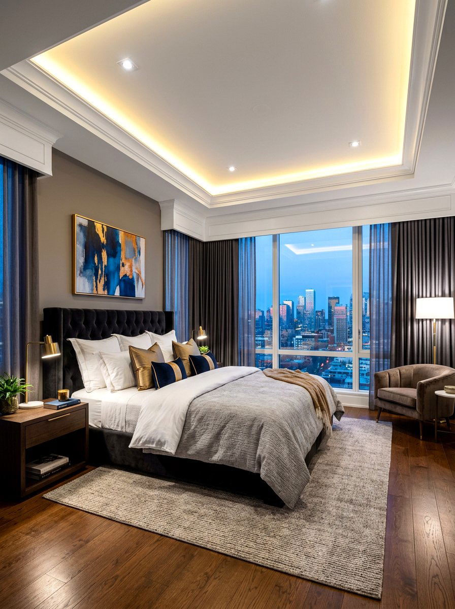 Hidden Curtain Rod - 30 curtain rod styling ideas