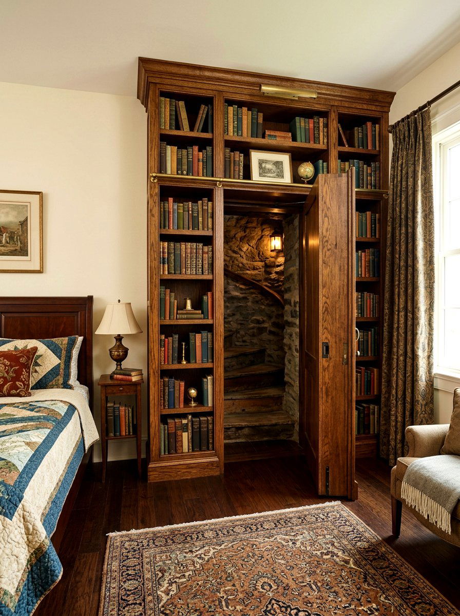 Book Trove Bedroom Ideas for Storage That Looks Gorgeous