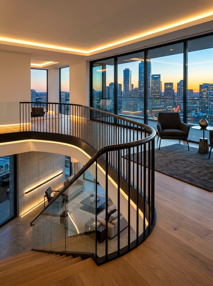 Hidden Fastener Railing - 30 open loft railing ideas
