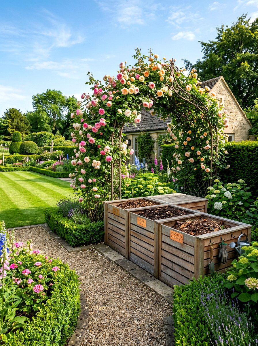 30 Compost Station Ideas That Keep Odors Away and Boost Soil