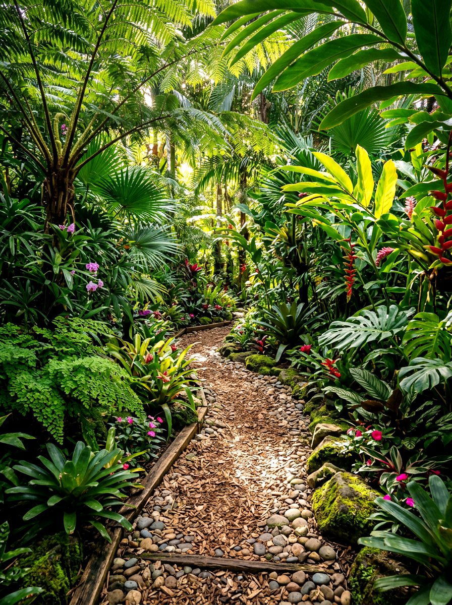 Hidden Garden Trail - 30 stepping stone walkway ideas