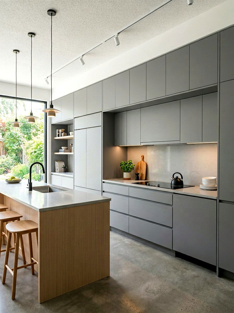 Hidden Kitchen Appliances - 30 tiny galley kitchen ideas