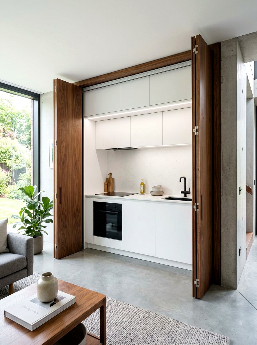 Hidden Kitchen - 30 second kitchen ideas