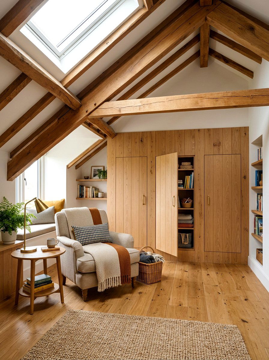 Hidden Nook Storage - 30 attic storage ideas