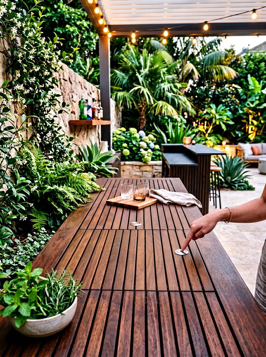 Hidden Outdoor Sink - 30 outdoor utility sink ideas