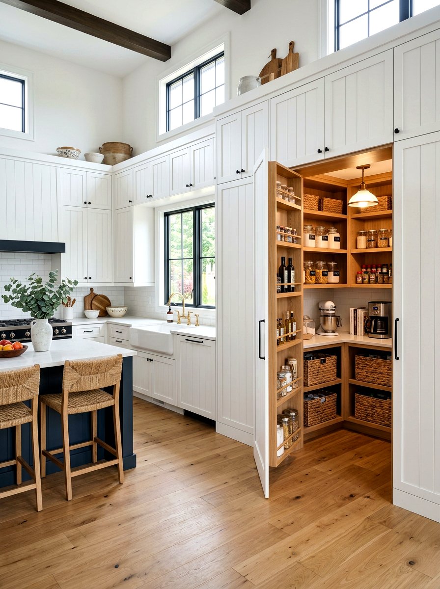 Farmhouse Pantry Ideas: 30 Beautiful Ways to Organize and Style