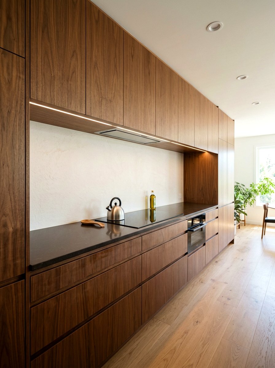 Hidden Range Hood - 30 range hood design ideas