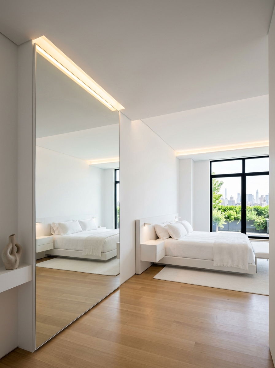Hidden Recessed Lighting - 30 vanity mirror lighting ideas
