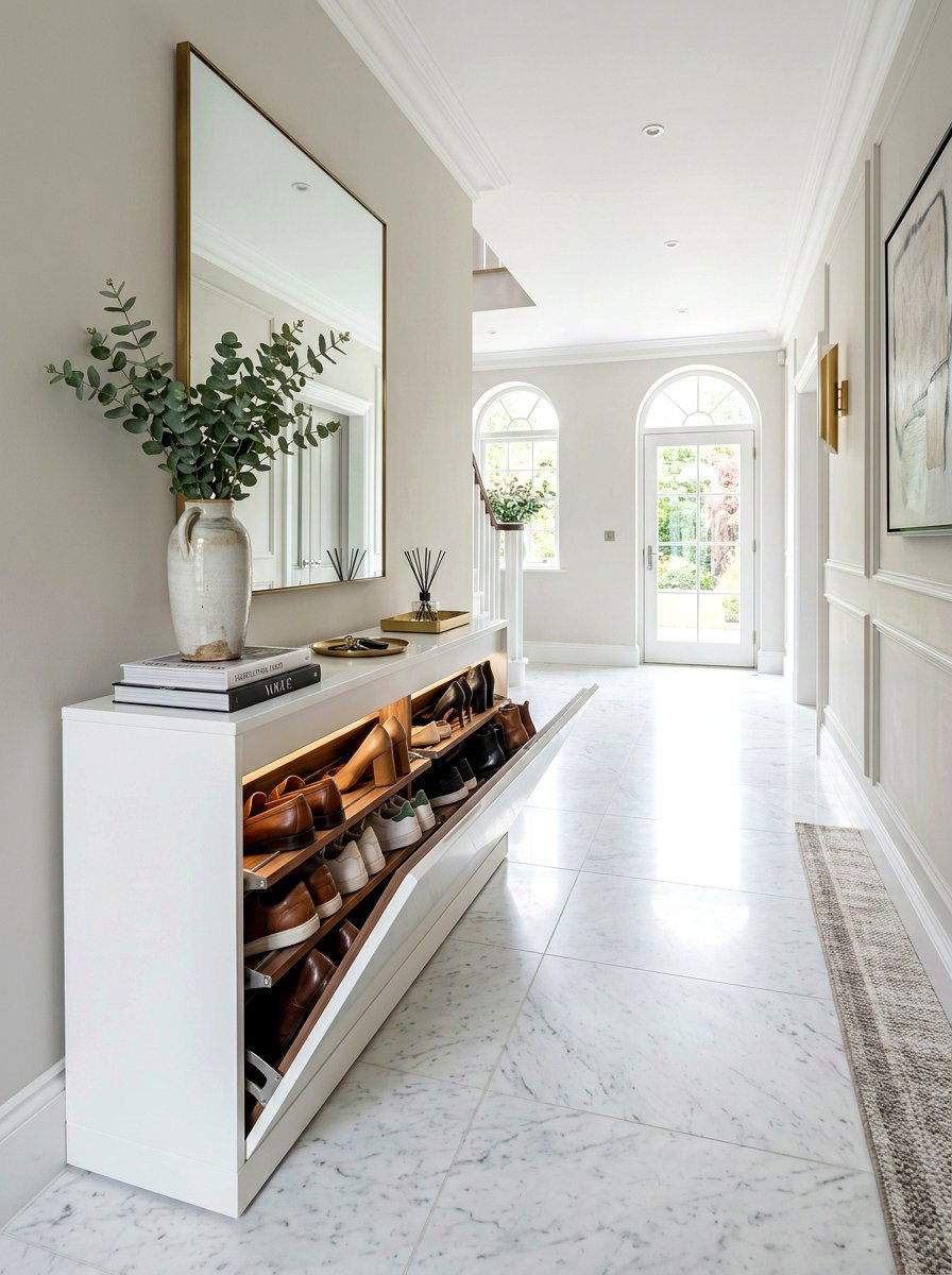 Hidden Shoe Storage - 30 shoe closet ideas