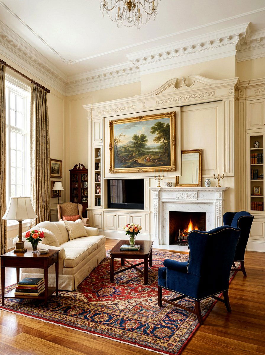 Hidden TV Wall - 30 TV wall panel ideas