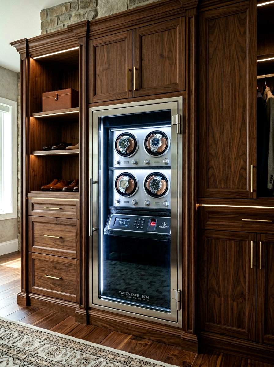 Hidden Watch Safe - 30 watch storage ideas