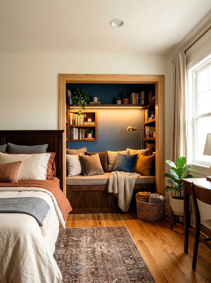 Hidden closet lounge - 30 teen hangout room ideas