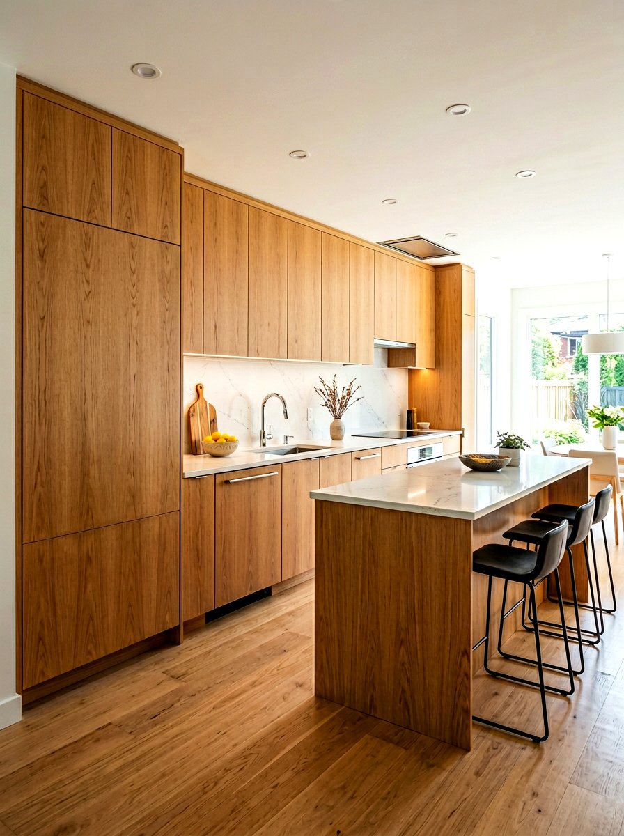 Hidden kitchen appliances - 30 condo kitchen ideas