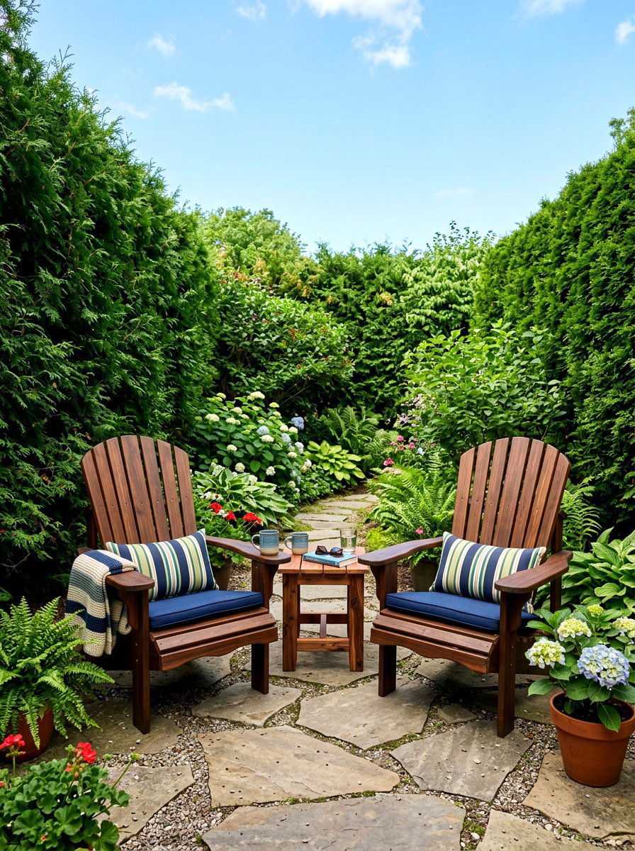High Back Adirondack - 30 Adirondack chair ideas