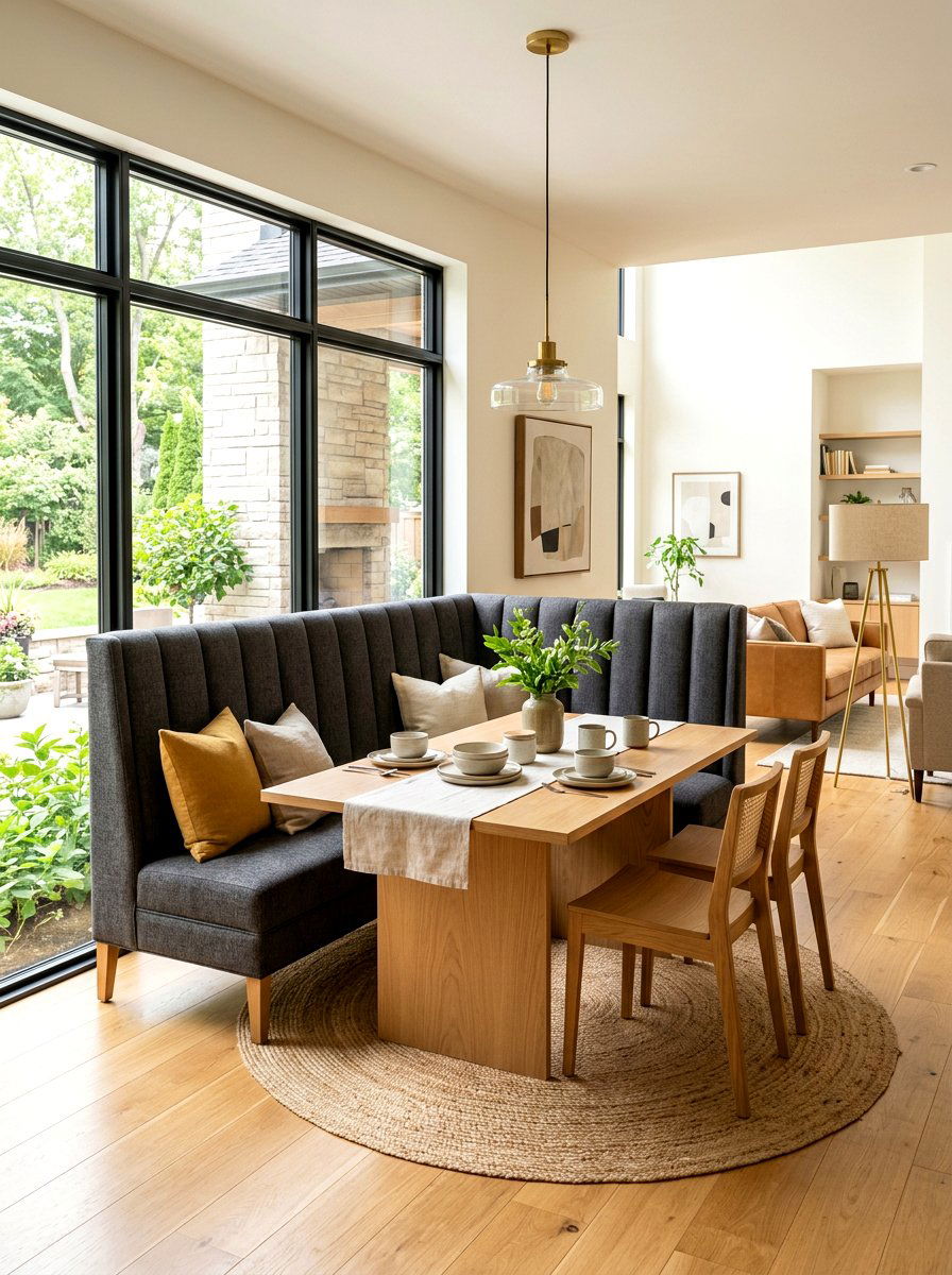 High Back Breakfast Nook Bench - 30 breakfast nook bench ideas