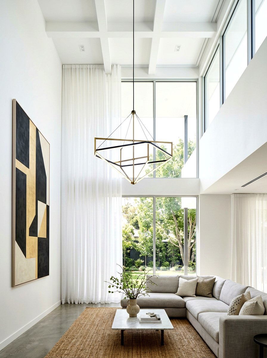 High Ceiling Decor - 30 small house decor ideas