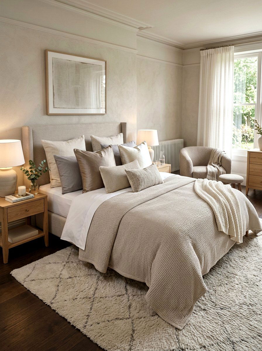 High End Bedding Bedroom - 30 quiet luxury master bedroom ideas