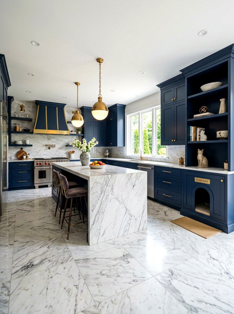 High End Custom Litter Box Cabinetry - 30 litter box enclosure ideas
