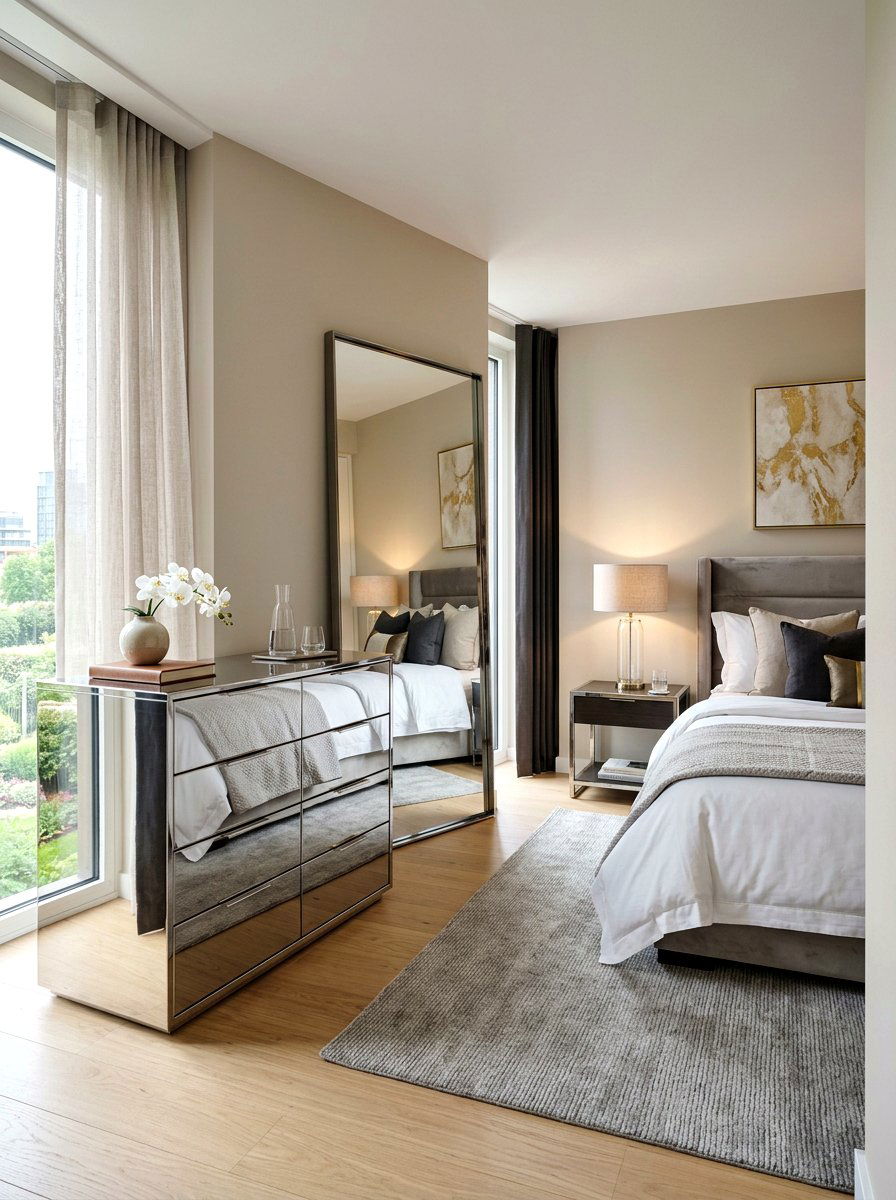 High Gloss Chrome Chest Of Drawers - 30 chrome accent furniture ideas