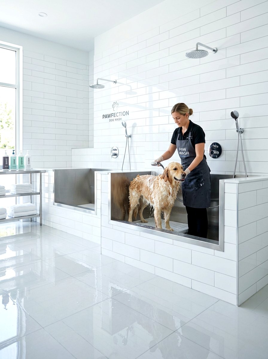 High Gloss Dog Wash - 30 dog wash station ideas luxury