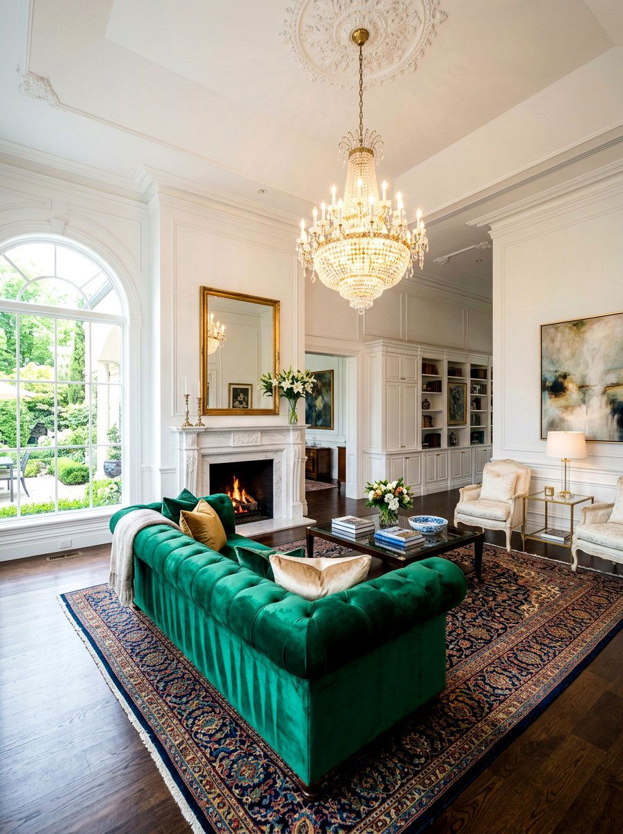 High Shine Velvet - 30 reflective decor ideas