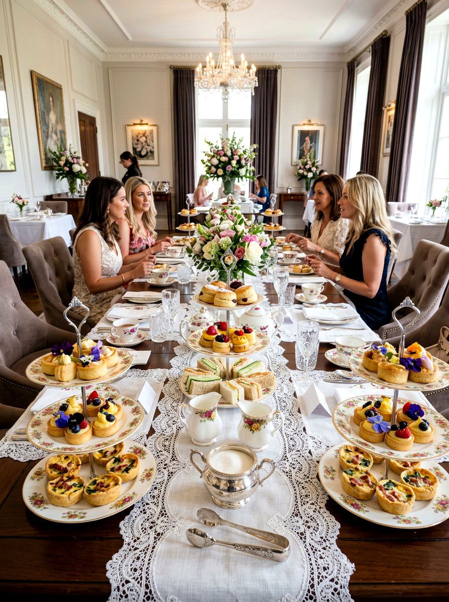 High Tea Brunch - 30 brunch tablescape ideas