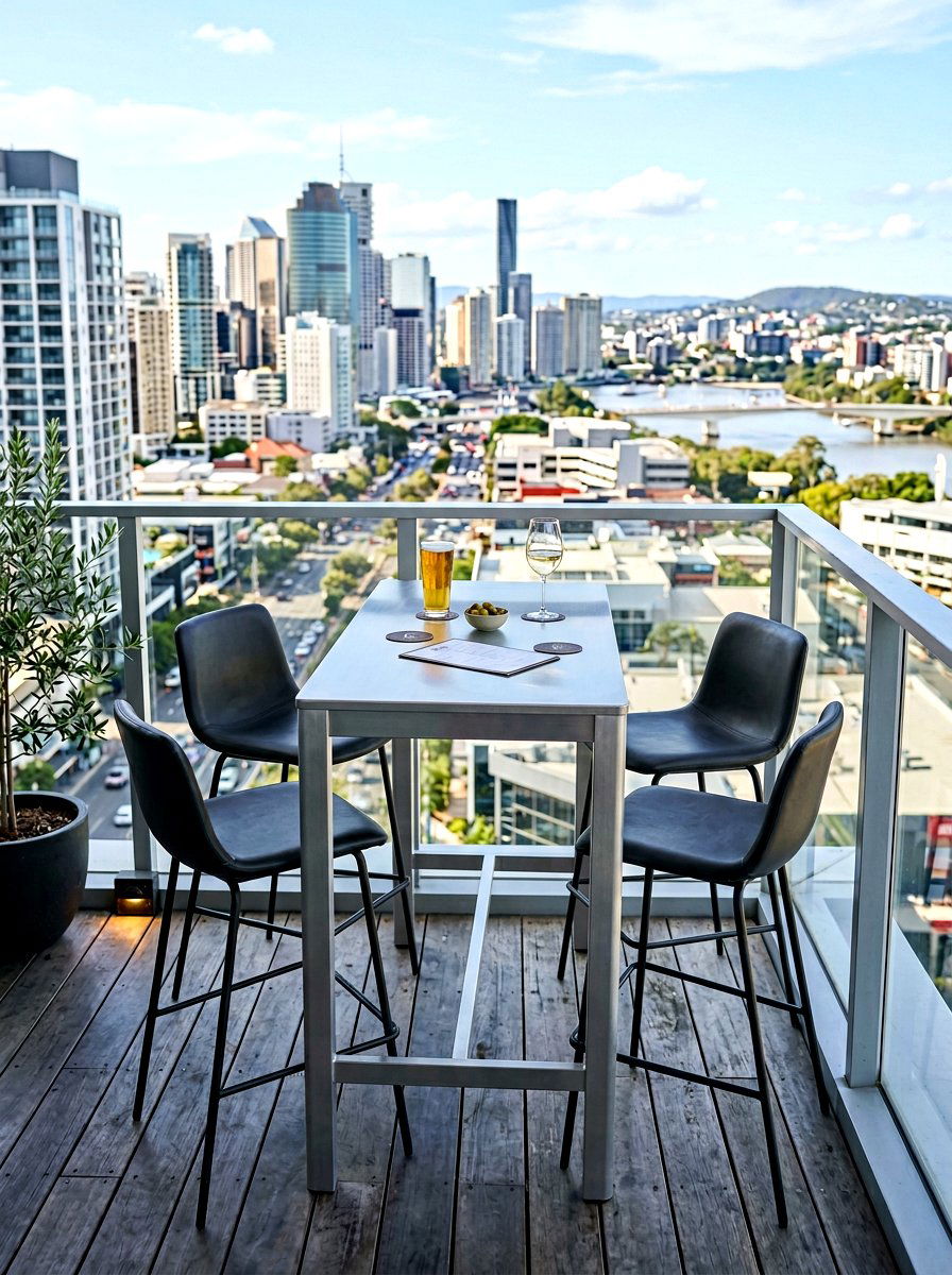 High Top Bar - 30 balcony furniture ideas