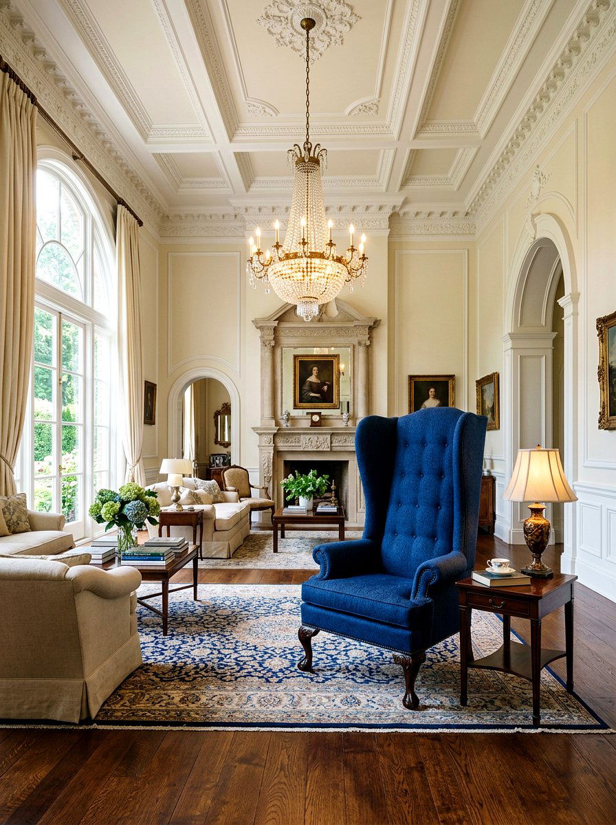 High back armchair - 30 statement armchair ideas