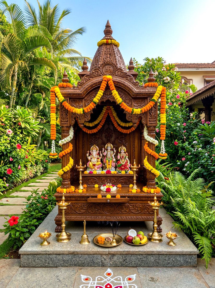 Hindu Mandir For Home - 30 home altar ideas
