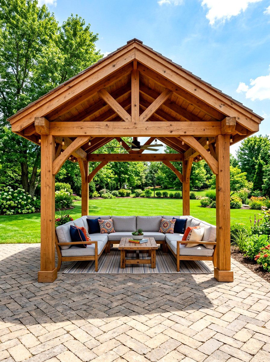 30 Outdoor Retreat Pavilion Ideas for Ultimate Relaxation