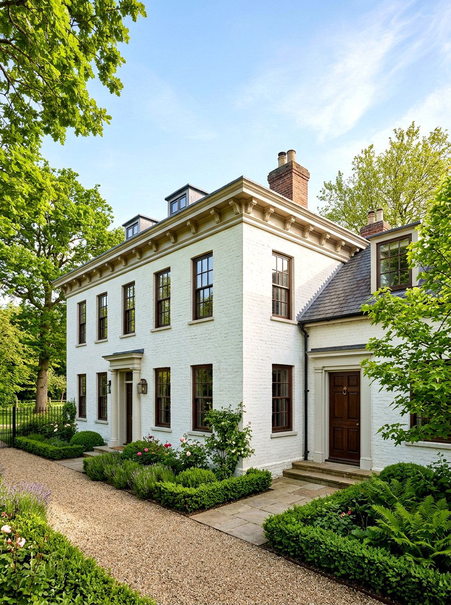 Historic Limewashed Brick Restoration - 30 limewashed brick exterior ideas