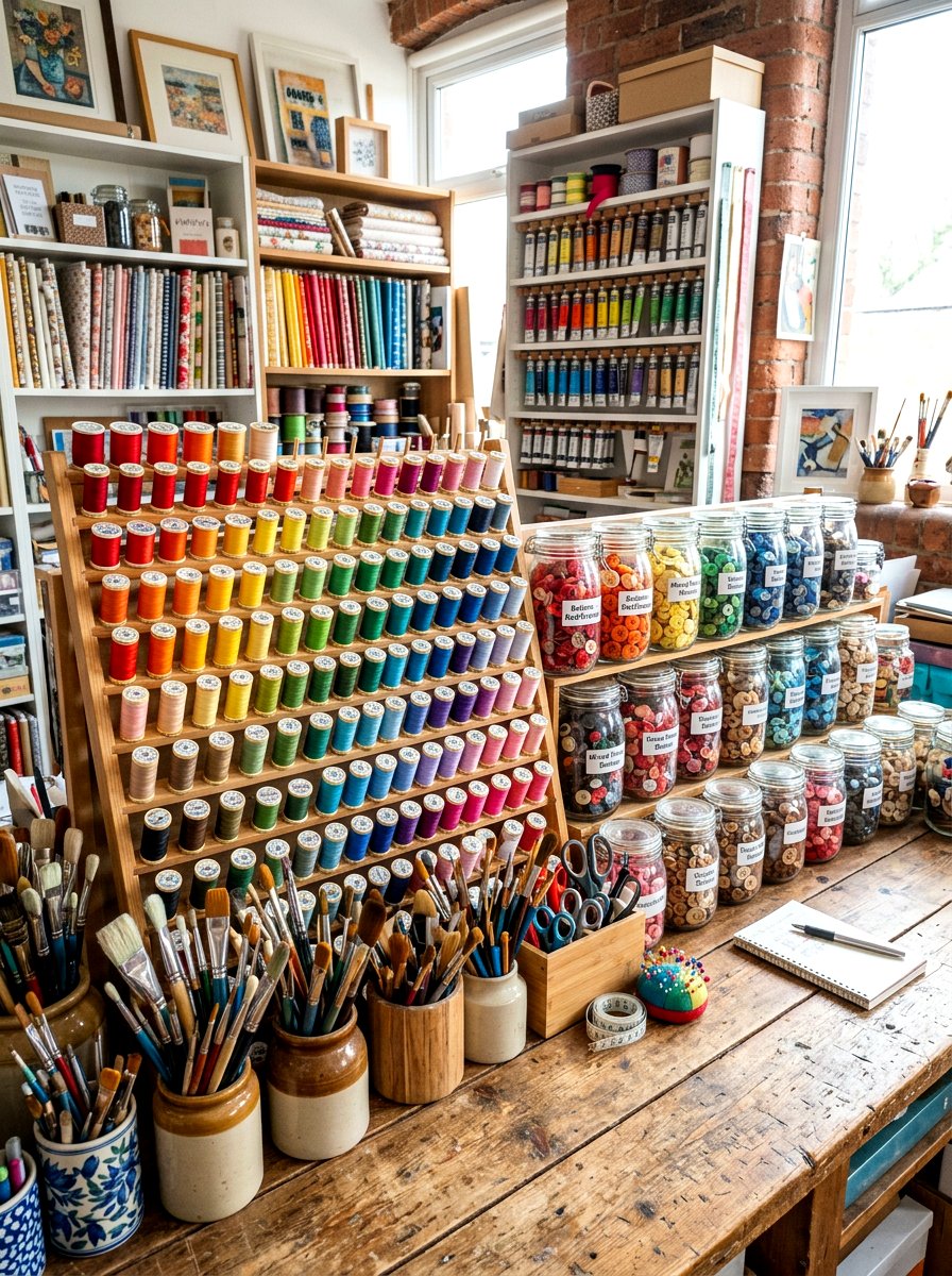 Hobby Craft Supply - 30 glass cabinet decor ideas