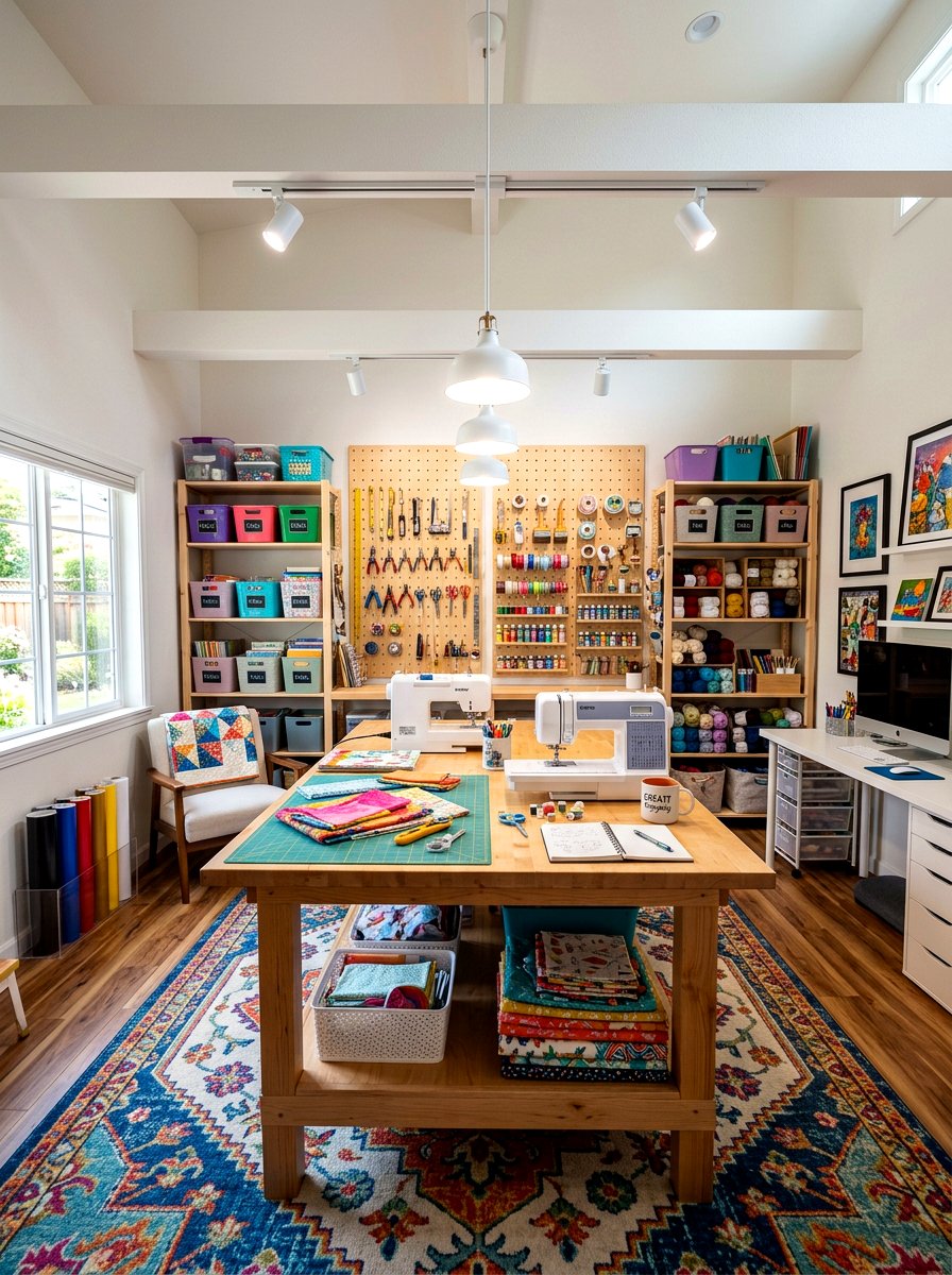 Hobby Room - 30 home retreat room ideas