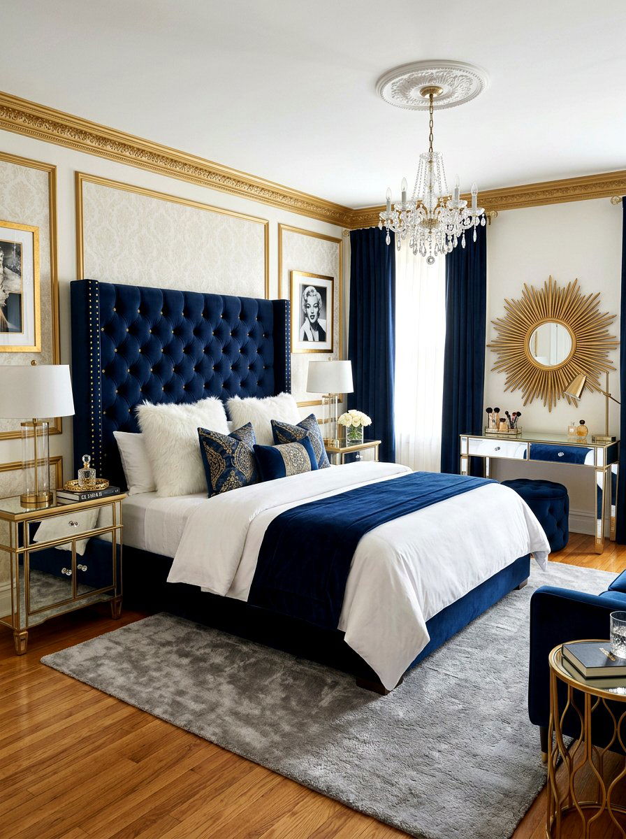 Hollywood Glam Bedroom - 30 teen bedroom ideas