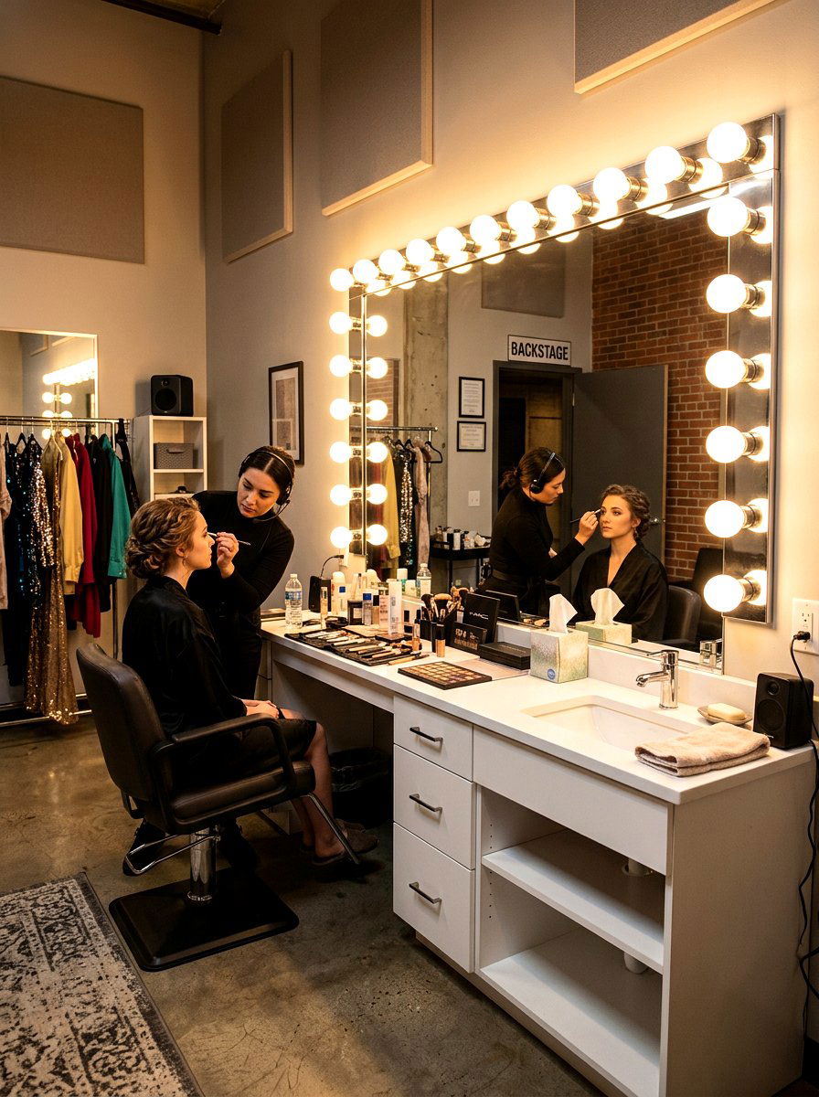 Hollywood Mirror Light - 30 vanity lighting ideas