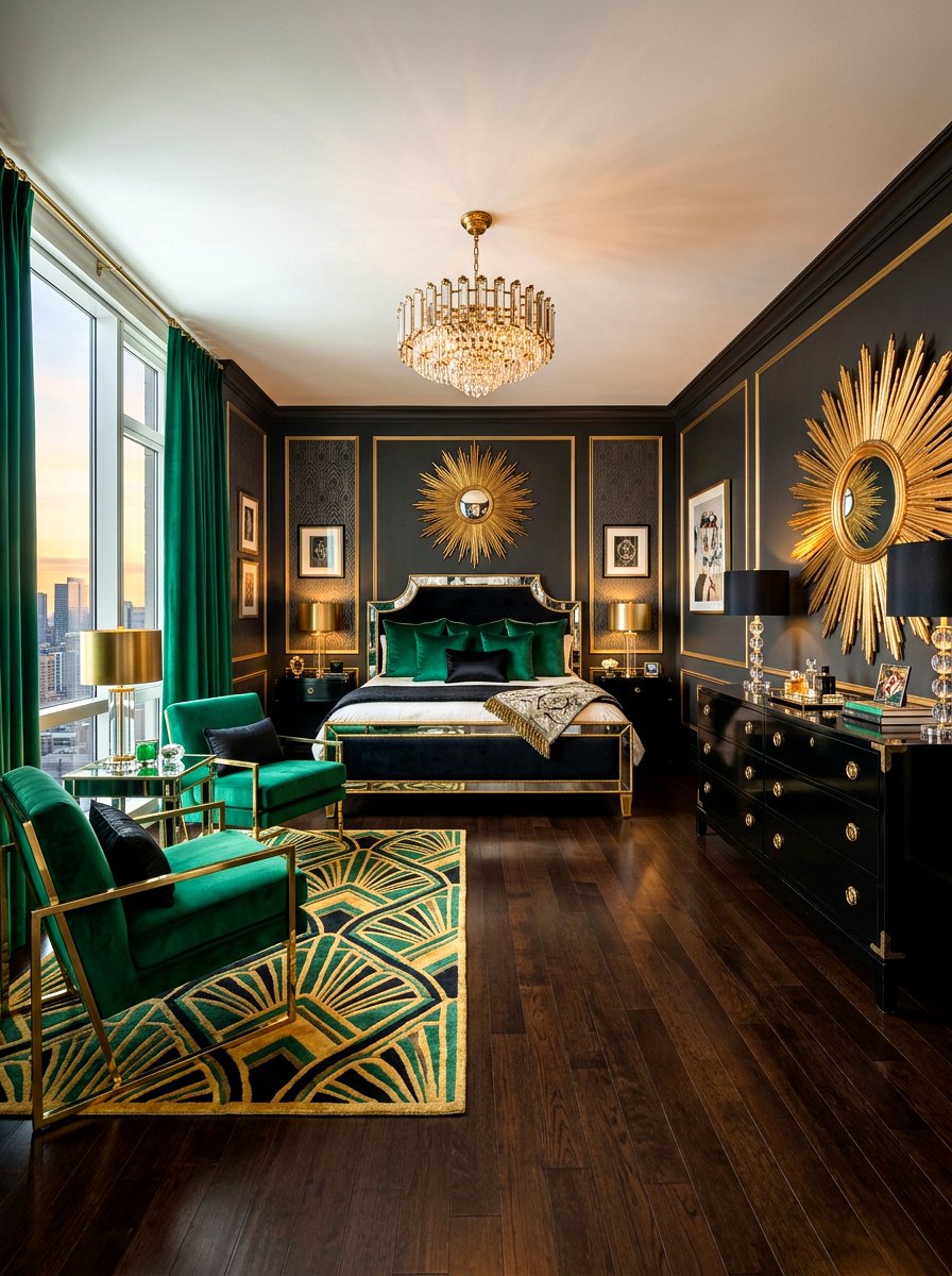 Hollywood Regency Master Suite - 30 luxury master suite ideas